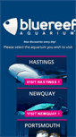 Mobile Screenshot of bluereefaquarium.com